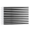 10pcs Silicone Eyeshadow Brush Soft Reusable Long 6