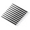 10pcs Silicone Eyeshadow Brush Soft Reusable Long 5