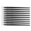 10pcs Silicone Eyeshadow Brush Kit Portable 6