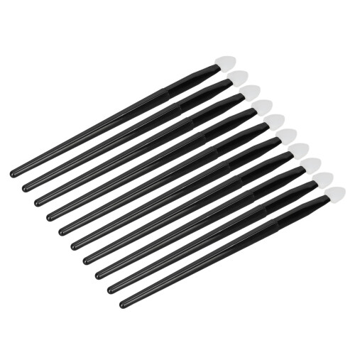 10pcs Silicone Eyeshadow Brush Kit Portable 1
