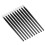 10pcs Silicone Eyeshadow Brush Kit Portable 3