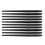 10pcs Eye Brush Angled Eyebrow Brush Silicone 6