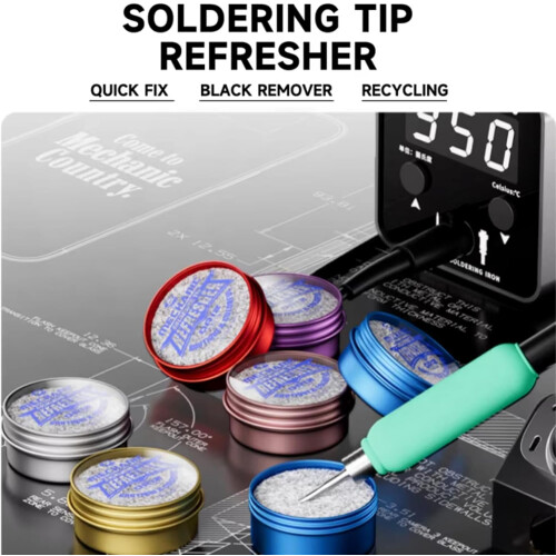 Non-Stiak Tin Soldering Cream Paste for Oxide Removal, Iron Tip Refresh, Activator for Soldering Tips 2