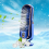 720 Flippable Bladeless Tower Fan, Oscillating Silent Fan with 5 Mode 5