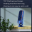 720 Flippable Bladeless Tower Fan, Oscillating Silent Fan with 5 Mode 10
