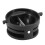 10 pezzi di plug per leash da surf in nylon nero/bianco 8