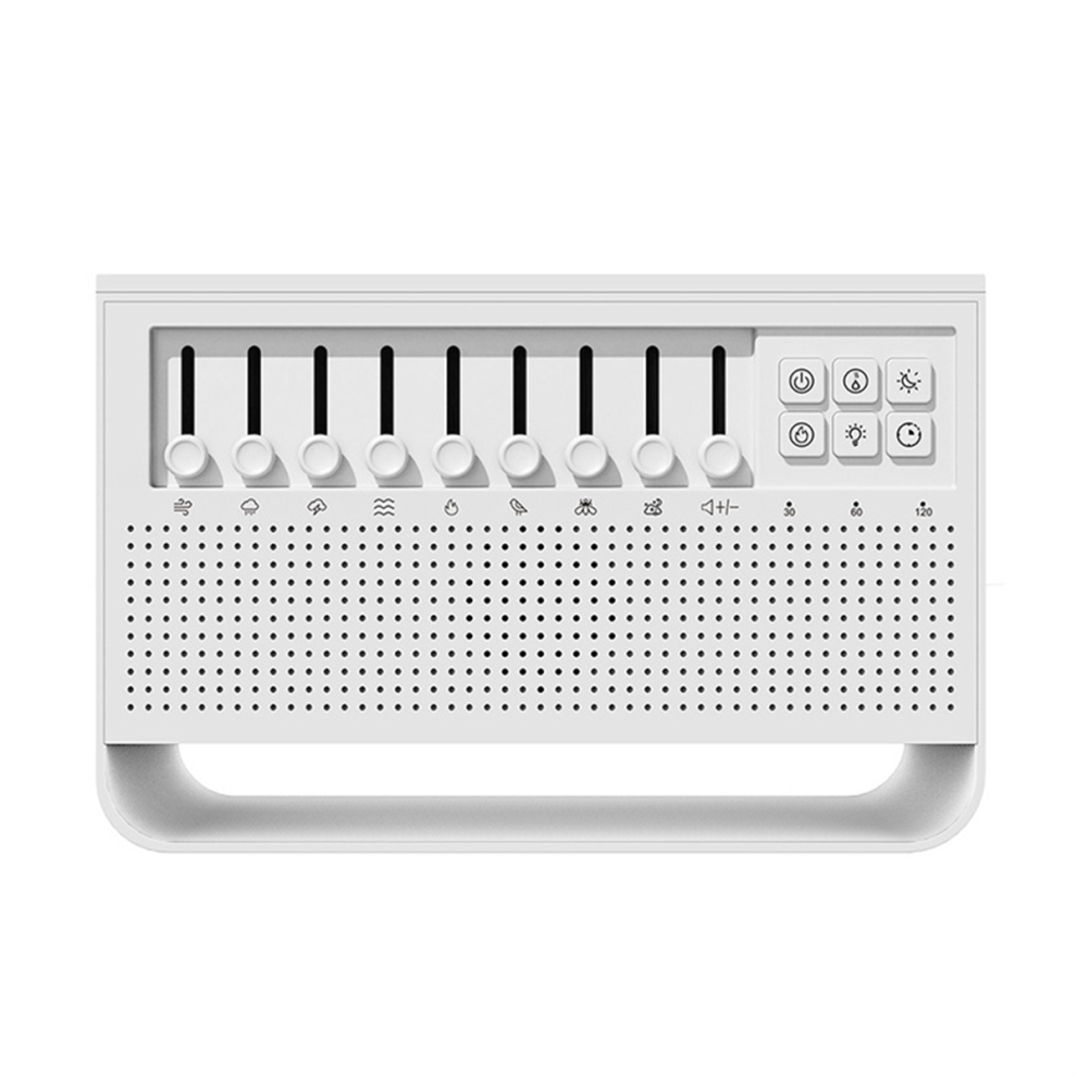 Altavoz Bluetooth Con 8 Tipos De Ruido Blanco Para Dormir, MúSica, 200 Ml, Aroma-image