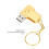 Clé USB rotative 1 Go USB 2.0 Métal ABS 6