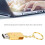 Clé USB rotative 1 Go USB 2.0 Métal ABS 11