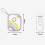Portable Thermal Printer Mini with Stickers for Storage Office Home Ra 8