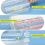 Clear Pencil Box, 3 Pack Large Hard Case Organizer, Plastic Supply Box 4