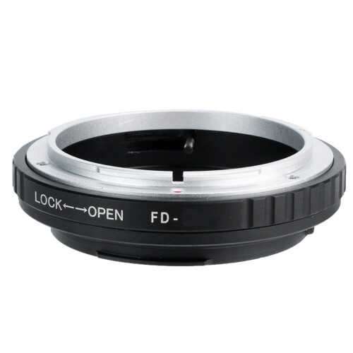 Adaptateur d'anneau FD-EOS EF, objectif FD vers EF, noir, 45 g 1