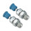 2 pezzi valvola di decompressione 4cm/1.6in 55-272 metallo 2
