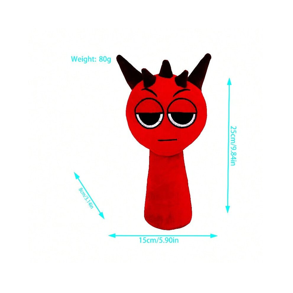 (25cm No. 0 rhythm box, opp bag) Toys sprunki plush doll rhythm box plush toy-image-OPC-PJRCNB5-NEW