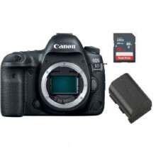 CANON EOS 5D IV Gehäuse + 16 GB SD-Karte + CANON LP-E6N Batterie