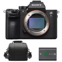 SONY A7R III Gehäuse + Kameratasche + NP-FZ100 Akku