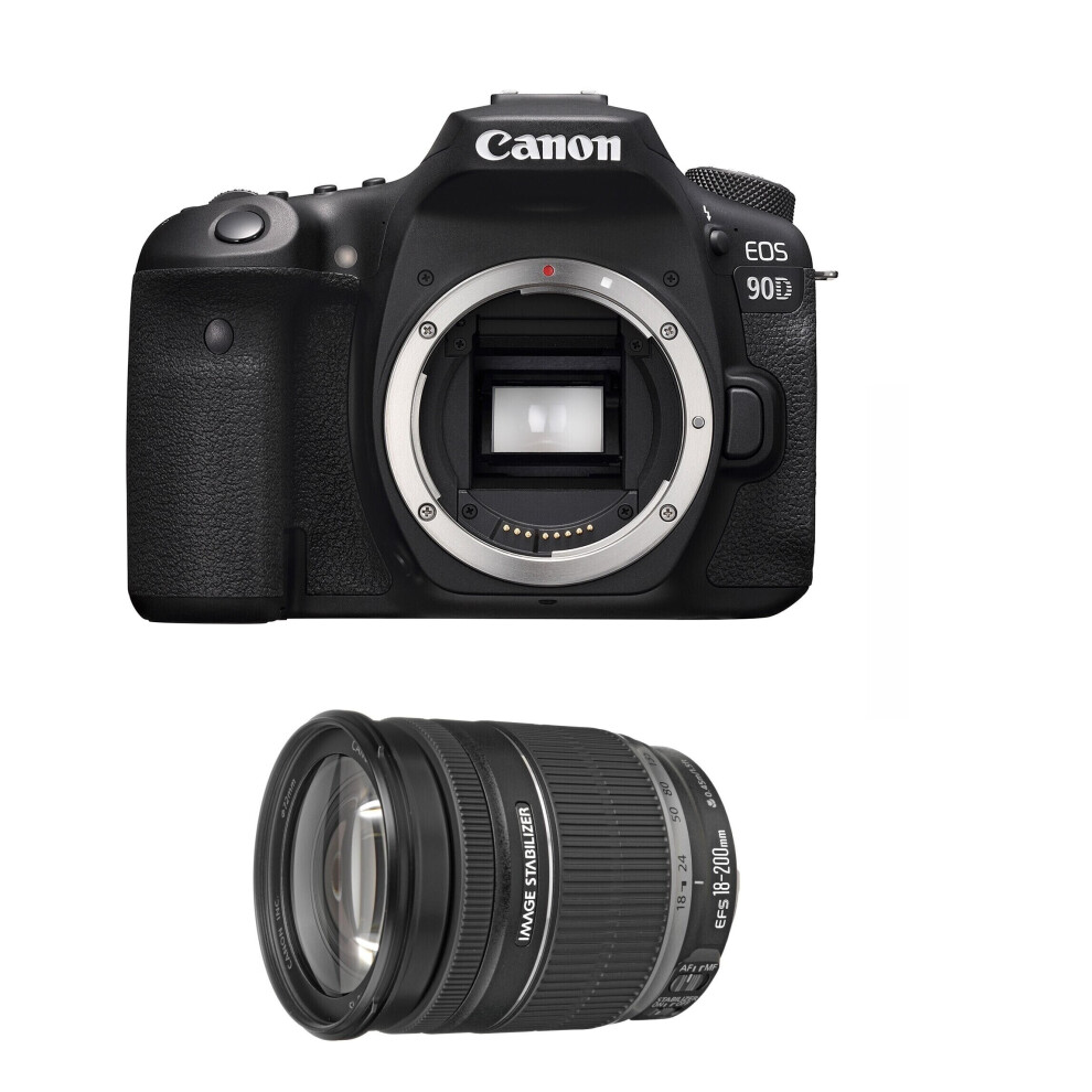 Canon Eos 90D + Ef-S 18-200Mm F3.5-5.6 Is