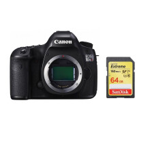 CANON EOS 5DSR Gehäuse + SanDisk Extreme 64G SD-Karte