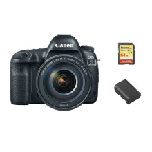Canon Eos 5D Iv Kit Ef 24-105Mm F4L Is Ii Usm + 64Gb Sd Card + Lp-E6N