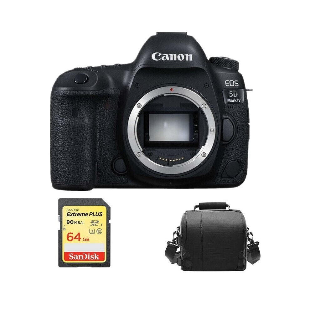 CANON EOS 5D IV Body + 64GB SD card + camera Bag