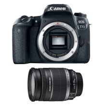 CANON EOS 77D + EF-S 18-200mm F3.5-5.6 IS (White Box)