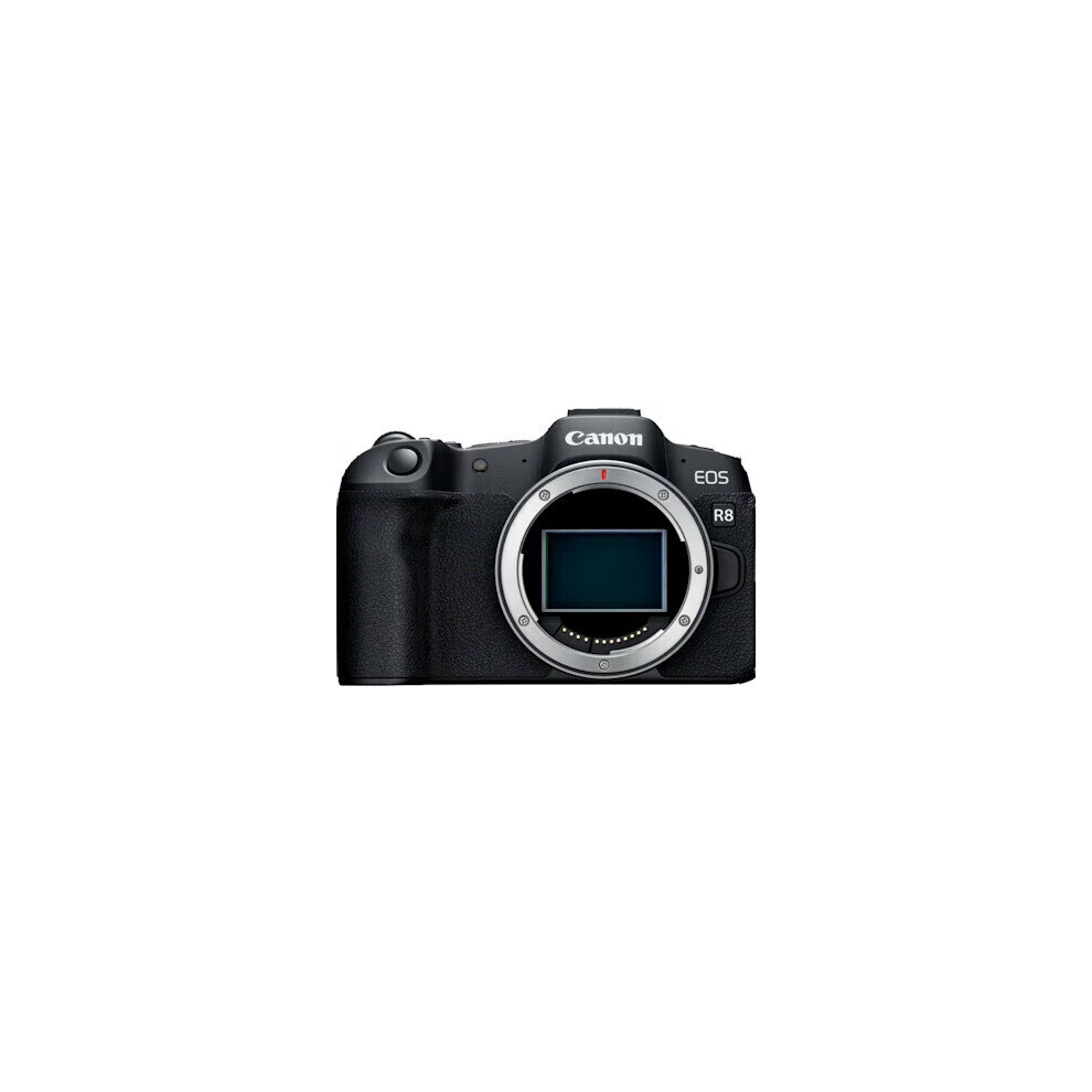 Canon EOS R8 (Corpo) – Macchina Fotografica Mirrorless Full Frame 24,2MP, Dual Pixel CMOS AF II - Videocamera 4k Fino a 60p - Scatto Continuo 40 fps – Schermo Direzionabile - Connettività Bluetooth-image