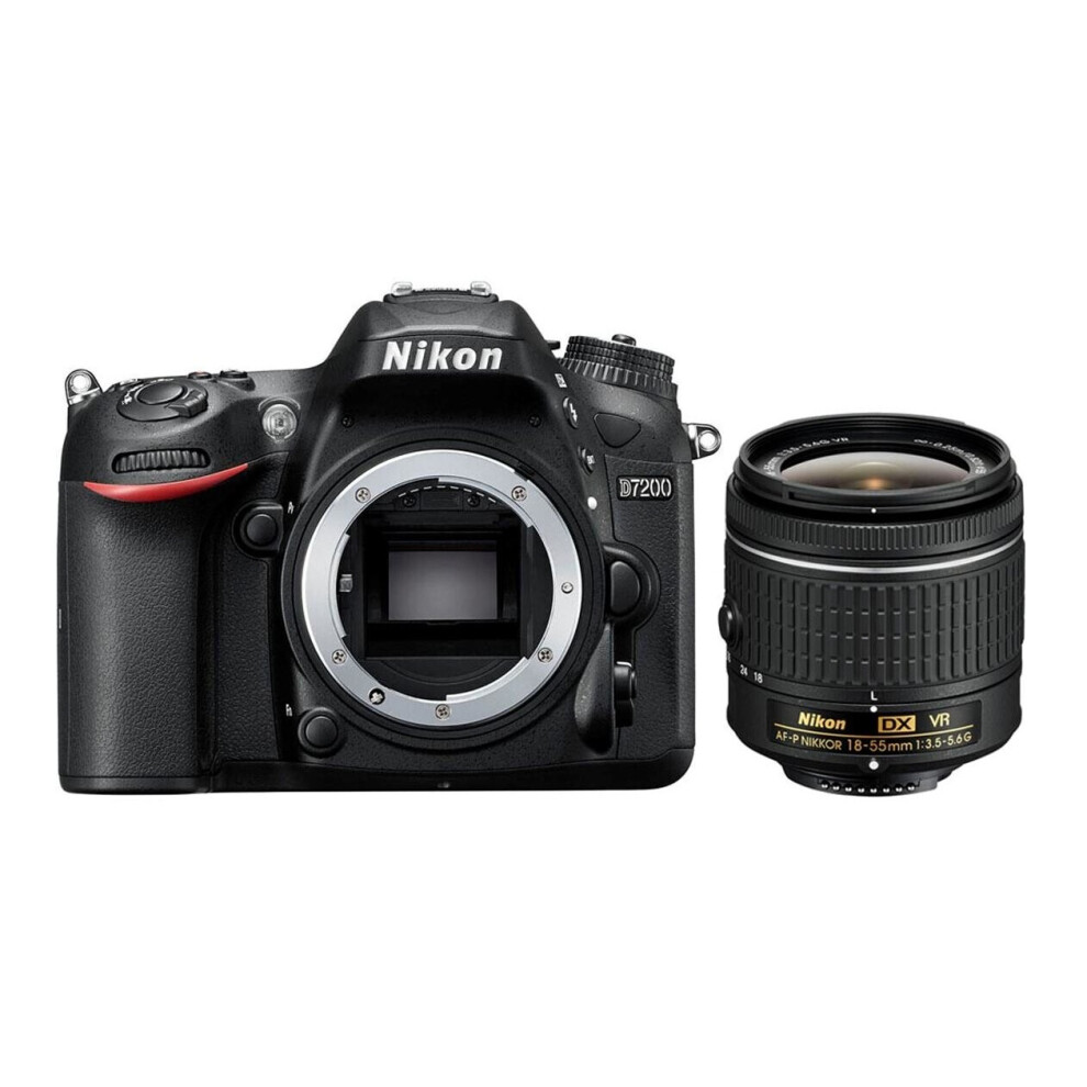 Nikon D7200 + Af-P Dx 18-55Mm F3.5-5.6G Vr