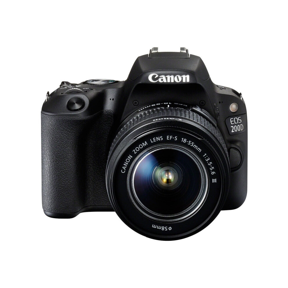 Canon EOS 200D Camera & EF-S 18-55mm f/3.5-5.6 III Lens Kit