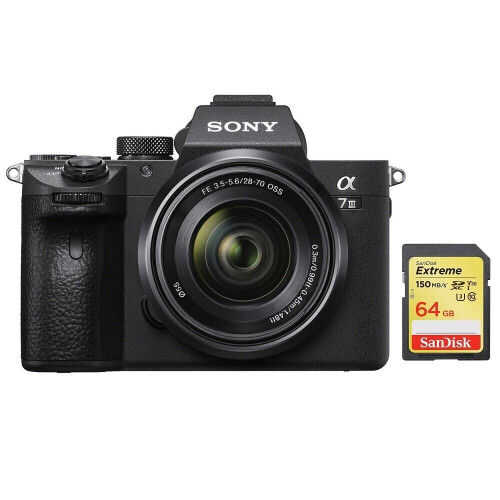 Sony Sony A7 III Κιτ SEL 28-70mm F3.5-5.6 OSS + 64GB SD Κάρτα