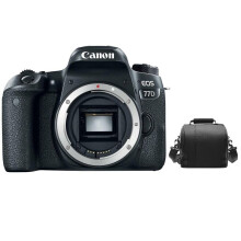 CANON EOS 77D body + cameratas