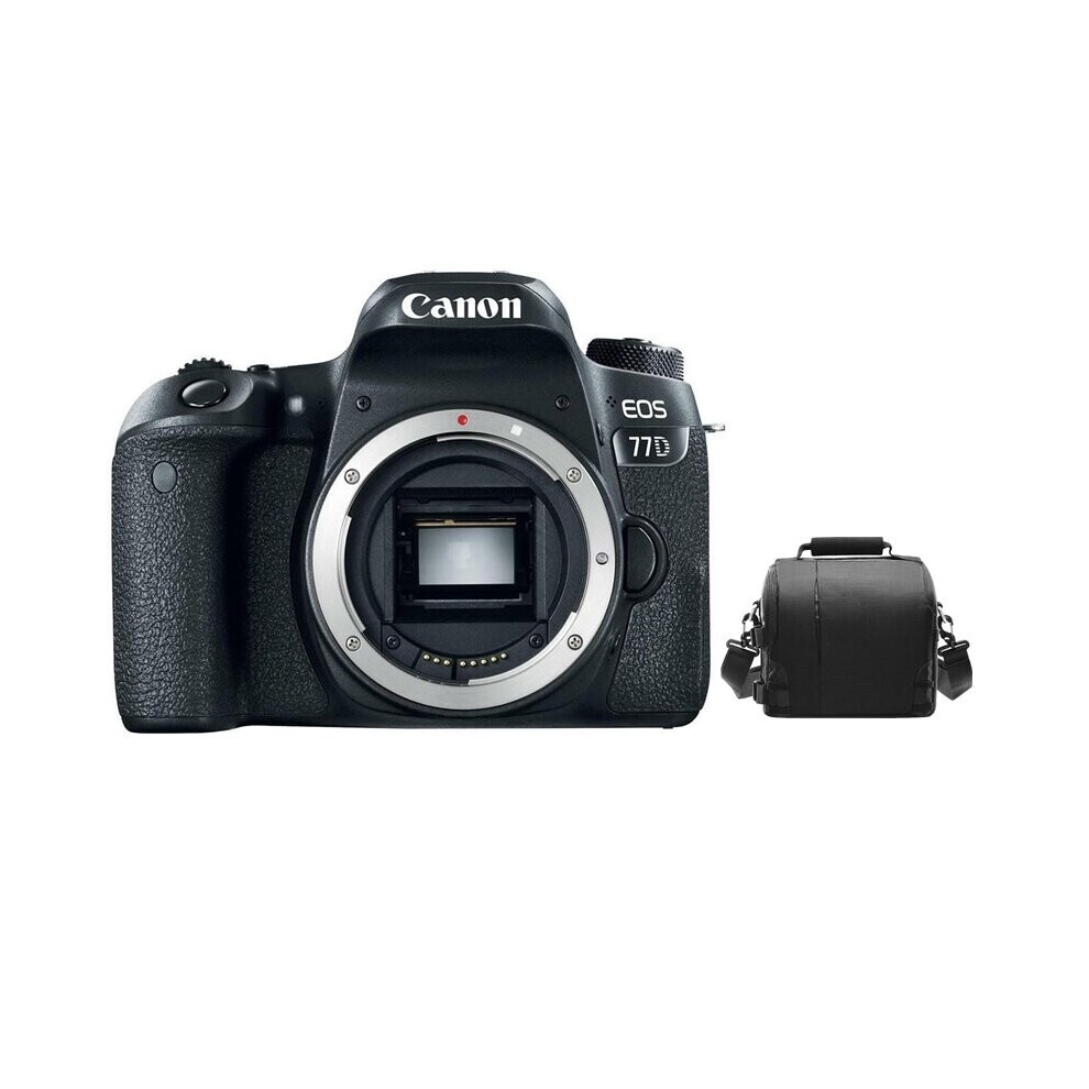 Canon Eos 77D Body + Camera Bag 696555342704