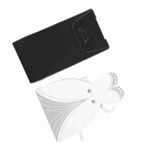 Neues elegantes romantisches Pappbonbon-Box Hochzeit Party Geschenkdekoration (2#)