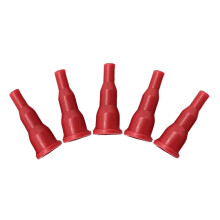 Gas Tank Adapter Charging Valve Pack of 5 Long Nozzle Refill Adapter Plastic Red for Refrigerant Compatibility