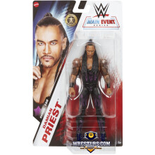 Mattel WWE Damian Priest Actiefiguur, Main Event Serie #158, 6-inch Verzamelobject met 14 Beweegpunten