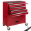 AREBOS AREBOS 4-Drawer +Compartment Tool Cabinet Garage Tool Chest with Wheels Workshop Tool Storage Lockable Red 1