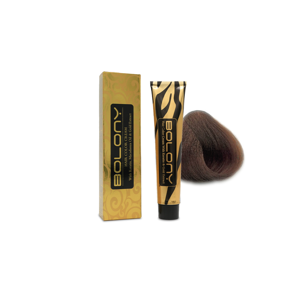 Cream Bolony Hair Color 7 Intense Blond 100Ml | Professional Blond Hair Dye, Radiant Color, Ammonia-Free Hair Color
