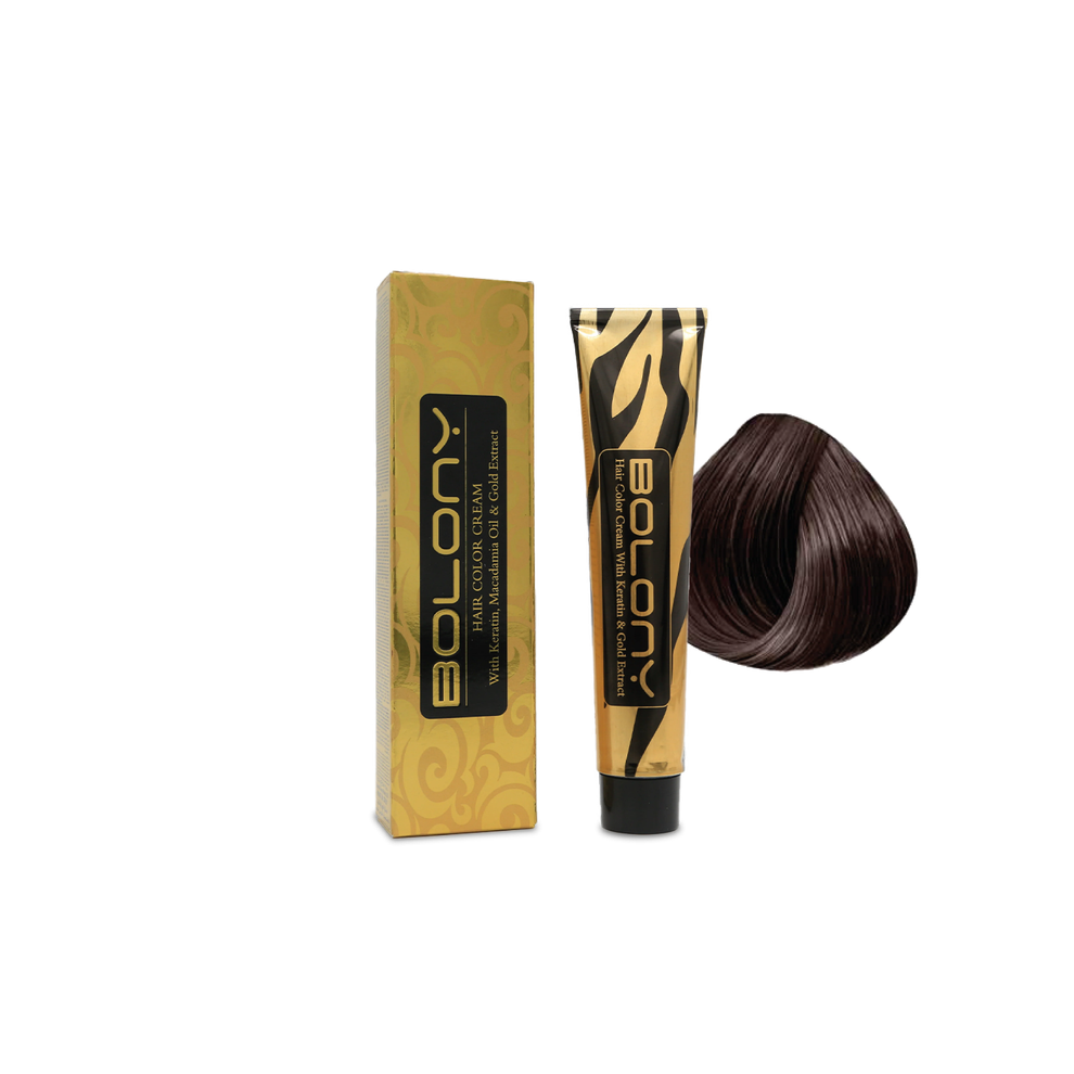 Bolony Hair Color Cream 7.03 Pure Blond 100ml | Neutral Blond Hair Color Cream, Gray Coverage, Long-Lasting Results