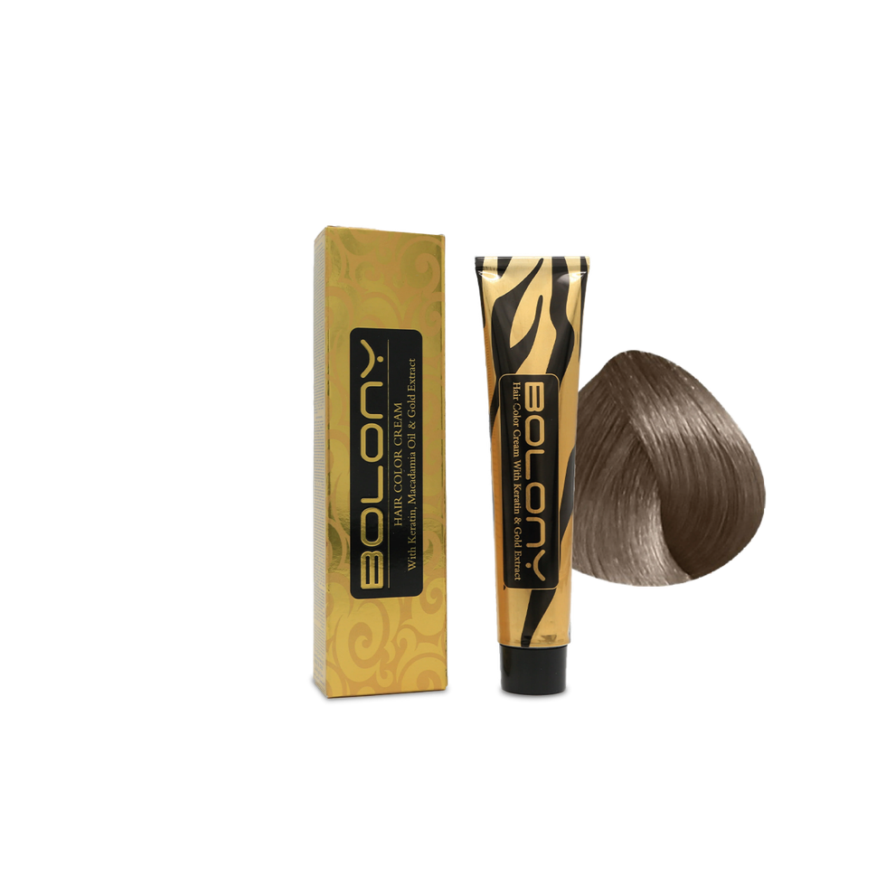 Bolony Hair Color Cream 7.32 Beige Blond 100ml | Soft Neutral Blond Hair Dye, Gray Coverage, Long-Lasting Formula