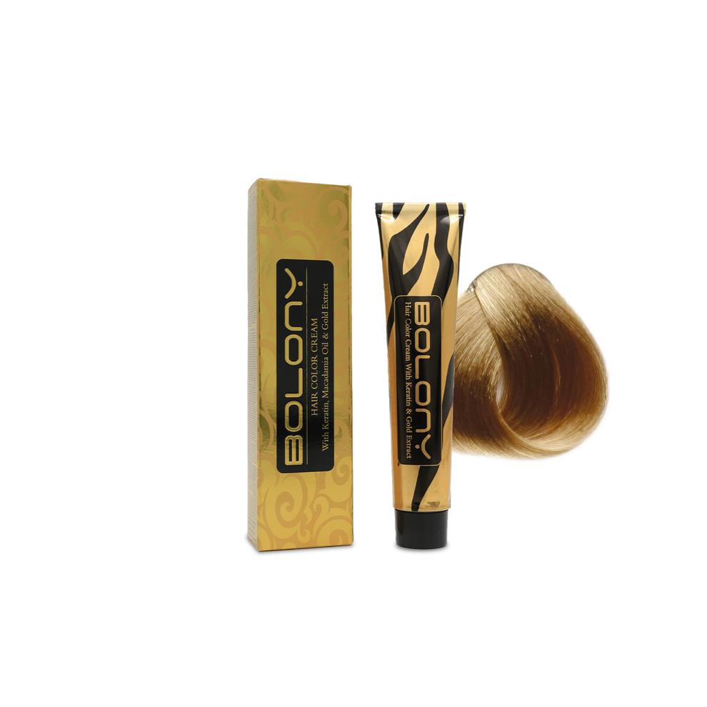 Bolony Hair Color Cream 5.6 Light Red Brown 100ml | Warm Copper-Toned Hair Dye, Permanent Color with Gray Coverage