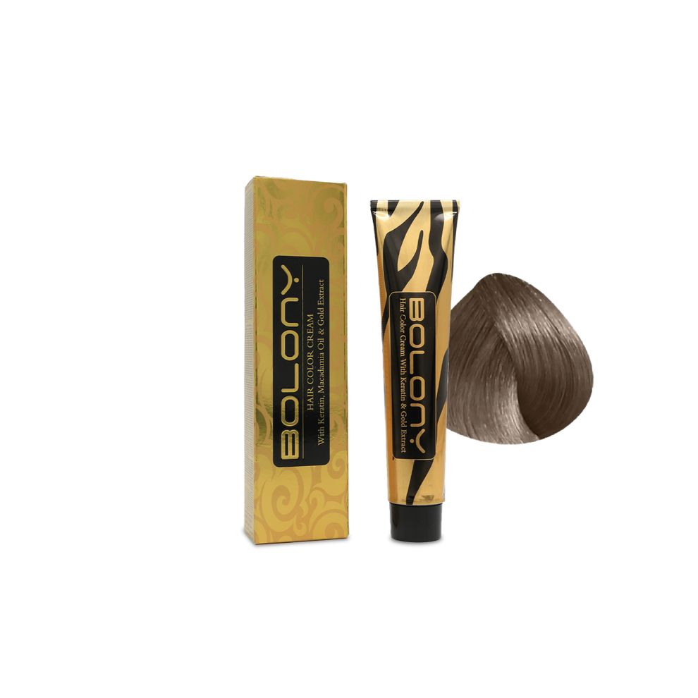 Bolony Hair Color Cream 6.32  Dark Beige Blond 100ml | Natural-Looking Cool-Tone Blond, Professional Permanent Hair Dye