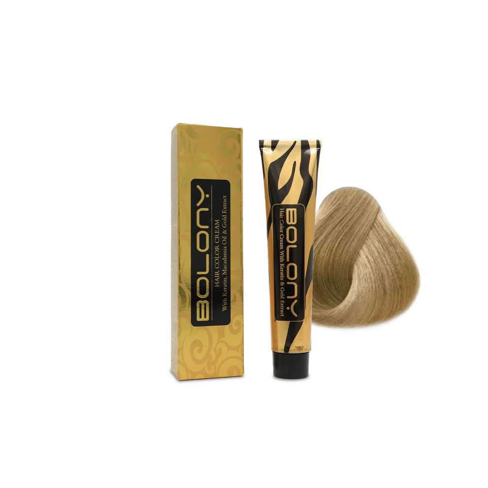 Bolony Hair Color Cream 6.5  Dark Mahogany Blond 100ml | Deep Red-Brown Hair Dye, Warm Undertone, Full Gray Coverage