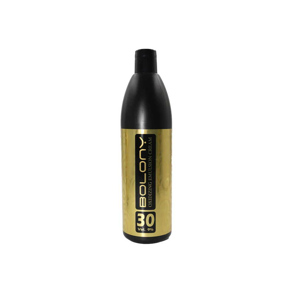 Bolony Oxidizing Emulsion Cream Vol 30 (9%) 1000ml | Professional Cream Developer for Hair Dye & Bleach, Medium Lift