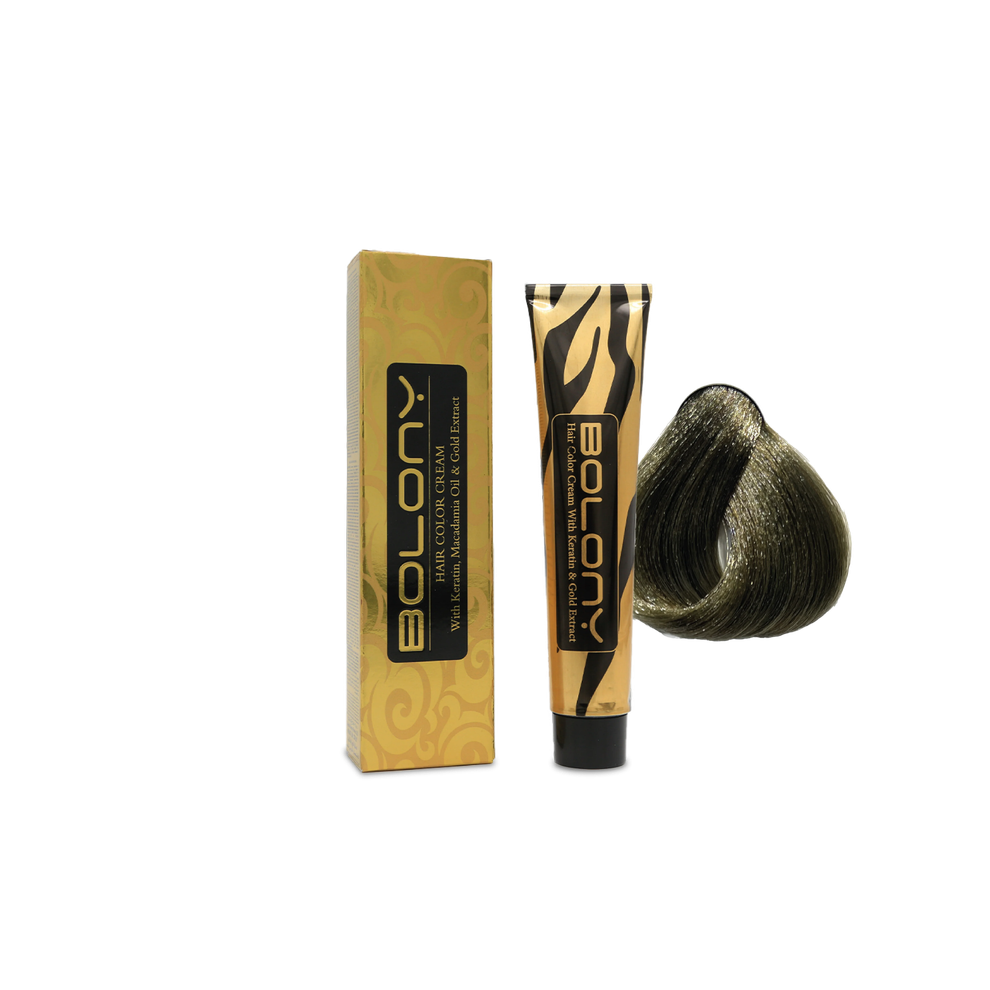 Bolony Hair Color Cream 9.01 Ash Very Light Blond 100ml | High-Lift Ash Blond Dye, Bright Finish, Anti-Yellow Tones