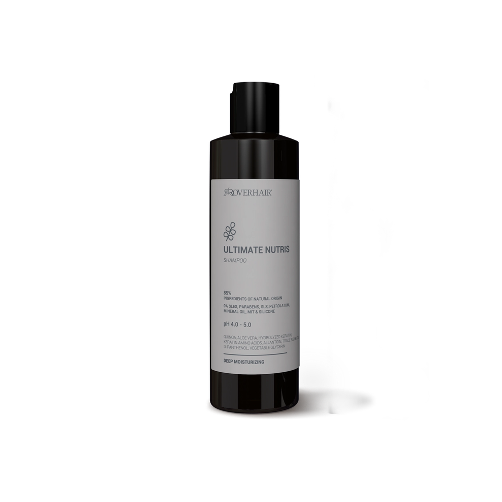 Rover Hair Ultimate Nutris Filler Shampoo 250ml â Deep Nourishing Shampoo for Damaged Hair, Strengthening Formula