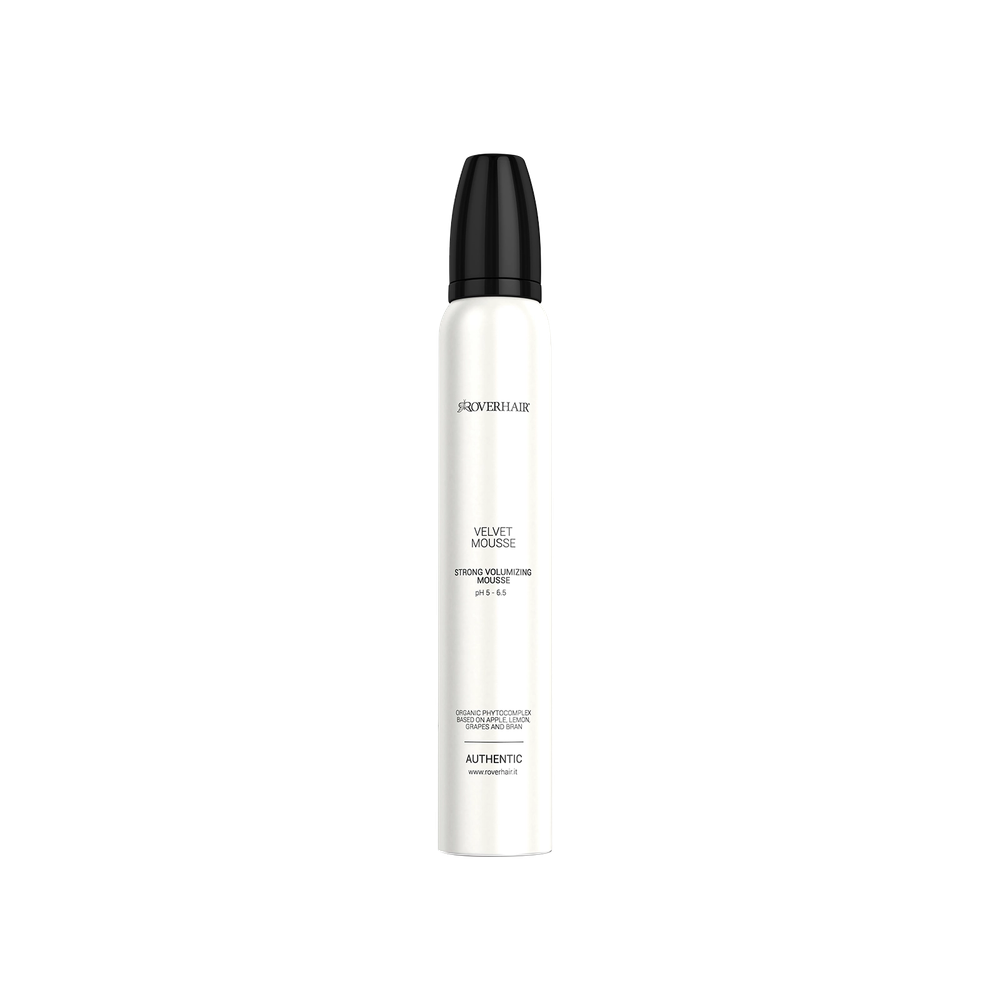 Rover Hair Authentic Strong Volumizing Velvet Mousse 200ml | Long-Lasting Volume & Hold, Lightweight Hair Styling Foam