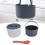 Microwave Rice Cooker 2L Food Grade PP Material 12