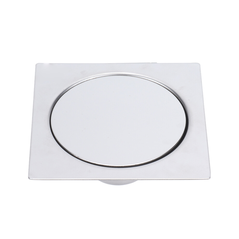 Pedal Floor Drain Stainless Steel 10X10cm Shower 8195014685878