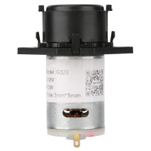 Dosierpumpe DIY Peristaltische Schlauchköpfe für Aquarium-Labor-Chemieanalyse (schwarz 24V 3*5)