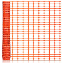 Plastic Safety Net 1 m x 50 m, Orange Warning Net for Construction, Catch Fence, Wild Fence, Durable Collection Net