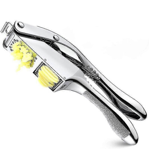Garlic Press - Dual Function Garlic Crusher And Slicer Tw 1